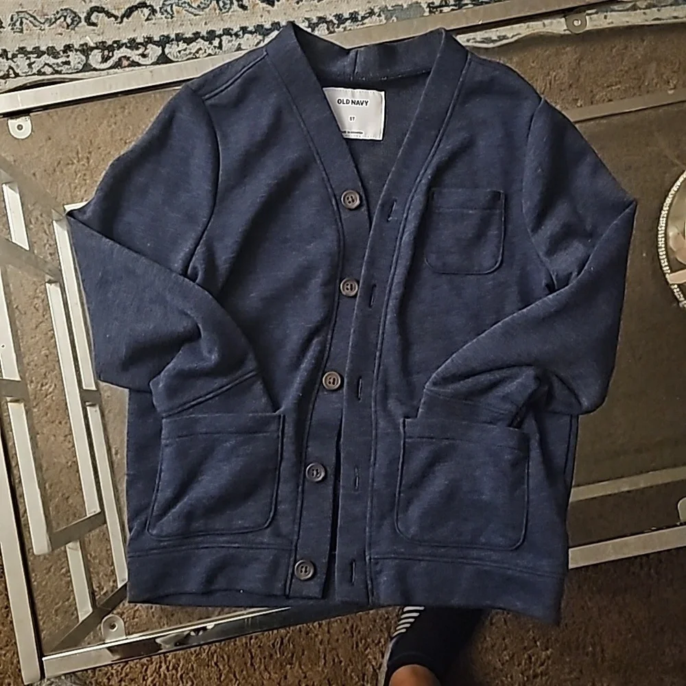 Kids cardigan with 3 pocket size 5